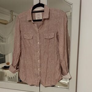 M&S linen Button-Up Shirt